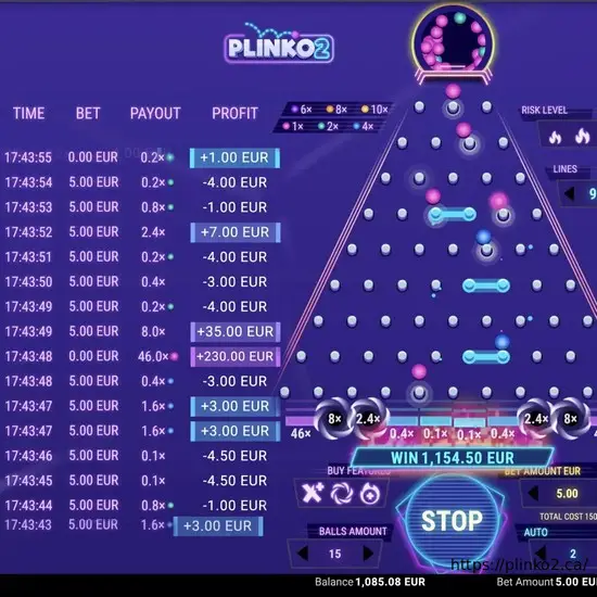 Plinko 2 game Banner image